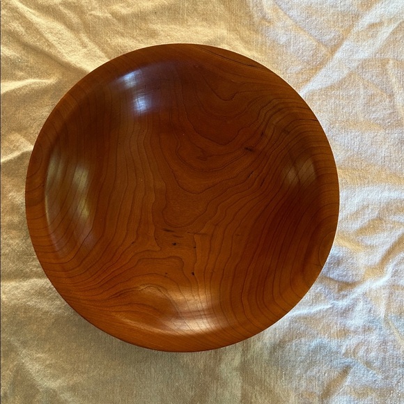 Elegant Wooden Solid Cherry wood Bowl, handmade, Waldorf maker - Picture 1 of 5